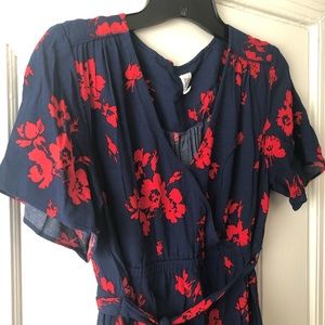 Gap Maternity Faux Wrap Dress